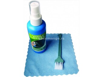 CK-LCD-005 * Gembird Cleaning set 3 in 1, fluid 100ml + brush + towel, set za ciscenje(99)