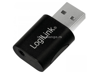 LOGILINK USB adapter with 3.5 mm TRRS jack
