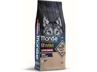 Monge BWild hrana za pse Low free - guska 12kg