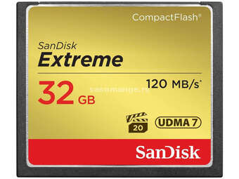 SanDisk Compact Flash 32GB Extreme 120MB/s