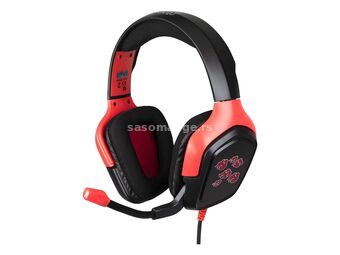Slušalice Konix - Naruto Shippuden - Akatsuki Gaming Headset