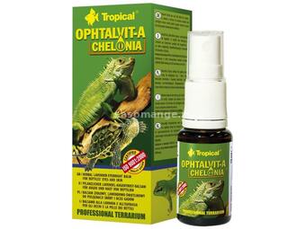 Tropical OPHTALVIT-A CHELONIA preparat sa ekstraktom lavande i vidca za zaštitu očiju i kože rept...