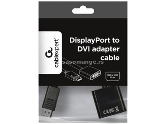 A-DPM-VGAF-02 Gembird DisplayPort to VGA adapter cable, BLACK (alt. A-DPM-VGAF-03)FO