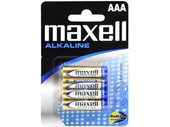 Maxell alkalna baterija AAA blister LR03