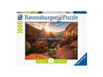 Ravensburger puzzle - Zion kanjon/ SAD 1000 delova