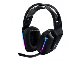 LOGITECH G733 Lightspeed Wireless RGB Gaming Headset, Black
