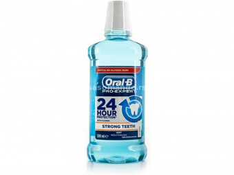 Oral-B rinse pro exp strong teeth tečnost za ispiranje usta 500 Ml ( 500320 )