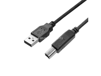 MS C-AB3500 kabl USB A (muški) na USB B (muški) 5m crni