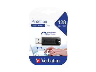 Memorija USB 3.0 128Gb PinStripe Verbatim