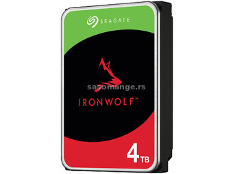 SEAGATE HDD NAS IronWolf (3.54TBSATA 6Gbsrpm 5400) ( ST4000VN006 )
