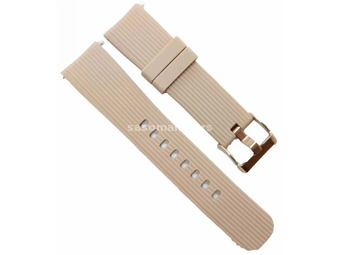 20mm swappable silicone belt lengthwise striped powder (S)