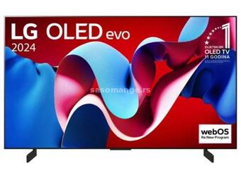 LG OLED42C41LA 4K HDR Smart OLED evo TV 2024