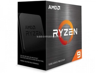 AMD CPU AM4 Ryzen 9 5900X, 12C, 24T, 3.70-4.80GHz 100-100000061WOF