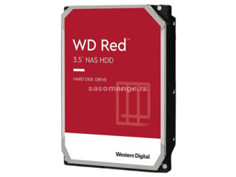 Hard disk WD 3TB 3.5 SATA III 256MB 5400rpm Red serija - WD30EFAX Interni 3.5" SATA III 3TB HDD