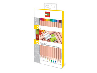 Lego drvene bojice sa držačem za kocke (12 kom) ( 52064 )