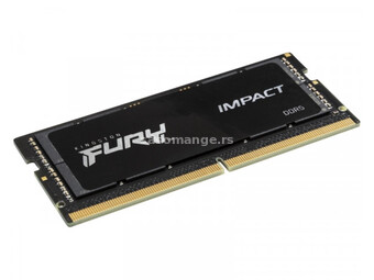 KINGSTON SODIMM DDR5 16GB 4800MTs KF548S38IB-16 Fury Impact black