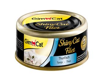 GimCat ShinyCat tuna i racici 70g