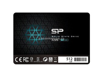 SILICON POWER Ace A55 512GB SSD, 2.5 7mm, SATA 6Gbs, ReadWrite: 560 530 MBs ( SP512GBSS3A55S25 )