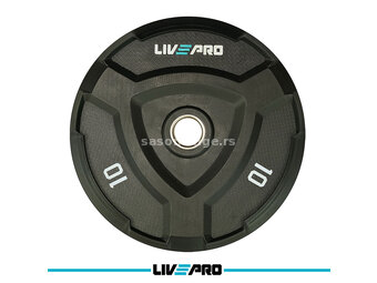 LivePro Olimpijski Bumper teg fi50mm10kg - LP8022