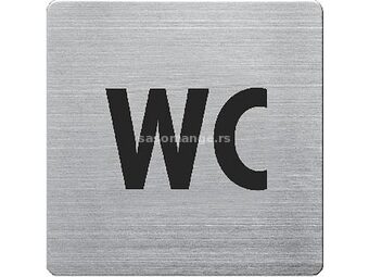 Aluminijumski Piktogram Za WC Alco 450-5