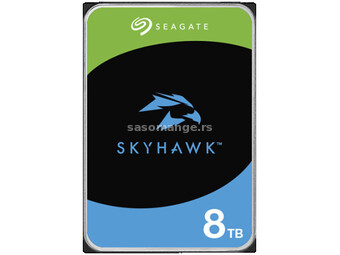 Seagate HDD SkyHawk surveillance (3.58TBSATA 6Gbsrpm 5400) ( ST8000VX010 )