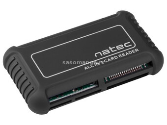 BEETLE All-in-One Card reader, USB2.0, xD/T-Flash/SDXC/SDHC/SD/Ms/MMC/microSD/M2/CF ( NCZ-0206 )