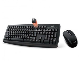 Genius Smart KM-8100 Wireless USB YU crna tastatura + miš