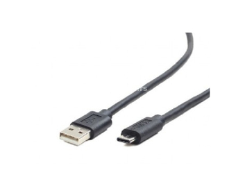 Gembird CCP-USB2-AMCM-1M kabl USB A (muški) na USB C (muški) 1m crni