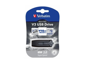 Verbatim V3 USB 128GB 3.0 Blc (49189)