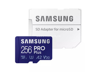 PRO Plus MICRO SD.256GB + adapter