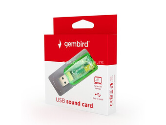 GEMBIRD CMP-SOUNDUSB13 USB SOUND CONTROLER 5.1