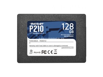 SSD 2.5 SATA3 128GB Patriot P210 530MBs/400MBs P210S128G25
