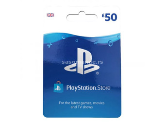 Playstation Network PSN Card 50GBP
