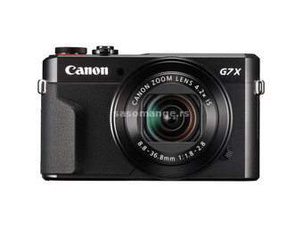 Fotoaparat CANON PowerShot G7 X Mark II (Crna) - 1066C002 Kompaktni 20.1 Mpix 3" CMOS