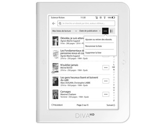 BOOKEEN Diva HD 6" 16GB White