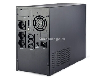 EG-UPS-PS3000-02 Gembird UPS sa stabilizatorom 3000VA (2400W) pure sine wave, LCD, USB, black