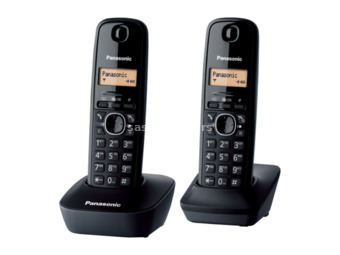 Telefoni Fiksni bežični PANASONIC KX-TG1612FXH - 2 Slusalice