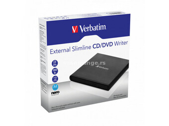 USB DVD+-RRW Verbatim SlimLine Eksterni Rezac