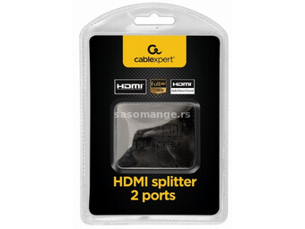 DSP-2PH4-03 Gembird HDMI spliter aktivni, 1 na 2 port-a