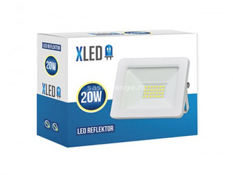 XLed led reflektor 20W,6500K,1600Lm,IP 65, AC220-240V, beli ( Xled 20w white )