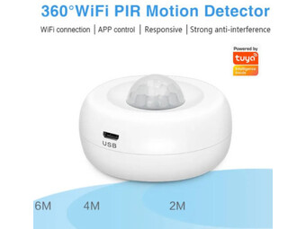 Gembird ZIGBEE-SMART-PIR-MS08 tuya smart zigbee WiFi PIR motion detector sensor smart life APP works
