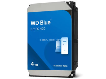 4TB 3.5" SATA III 256MB 5400rpm WD40EZAX Blue hard disk