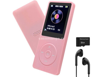 MP3 Player Bluetooth 32GB pink