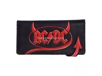 ACDC Embossed Purse