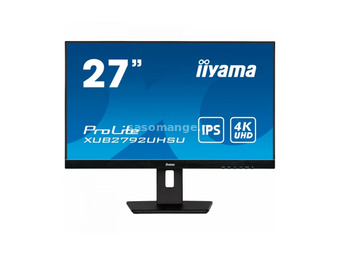 IIYAMA Monitor 24" VA-panel, 1920x1080, 250cd/m, 4ms, HDMI, DisplayPort, USB-HUB, Speakers (23,8...