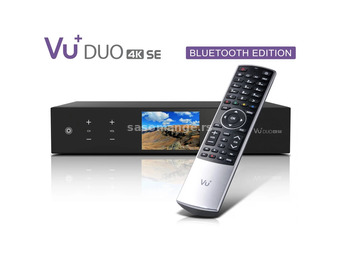 VU PLUS Duo 4K SE BT Edition 1xDVB-S2X + 1xDVB-C FBC Twin Tuner PVR BT