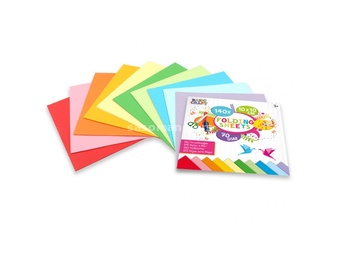 Set papira u boji - izaberite dimenzije (papir u boji za decu)