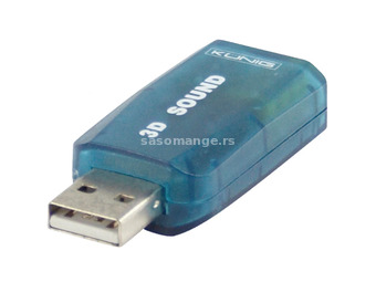 KŽIG USB-s sound card adapter
