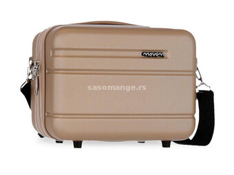 Movom ABS beauty case champagne