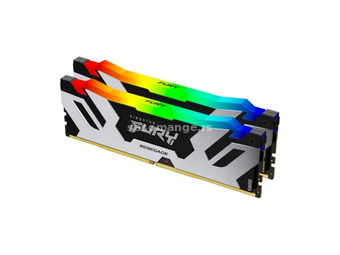 DIMM DDR5 32GB (2x16GB kit) 8000MT/s KF580C38RSAK2-32 FURY Renegade Silver RGB XMP